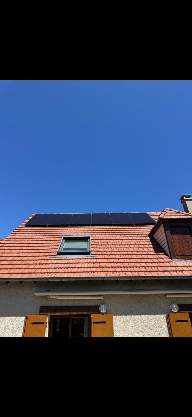 Panneaux solaires en toiture
